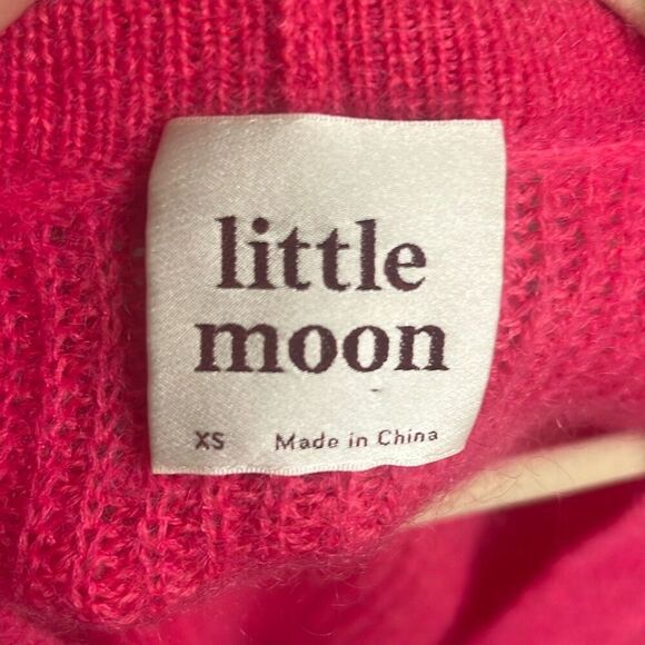 ✨Little Moon (Aritzia) Wool & Mohair Pink Sz XS Cardigan✨ - Picture 5 of 7
